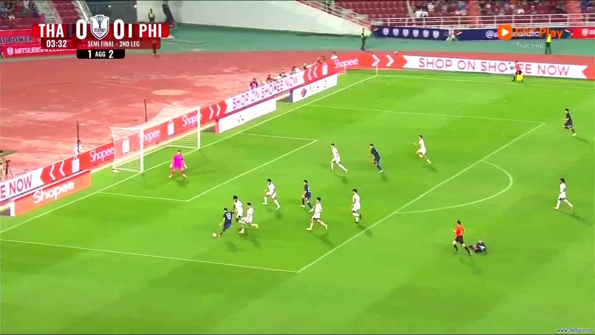 Thái Lan 3-2 Philippines